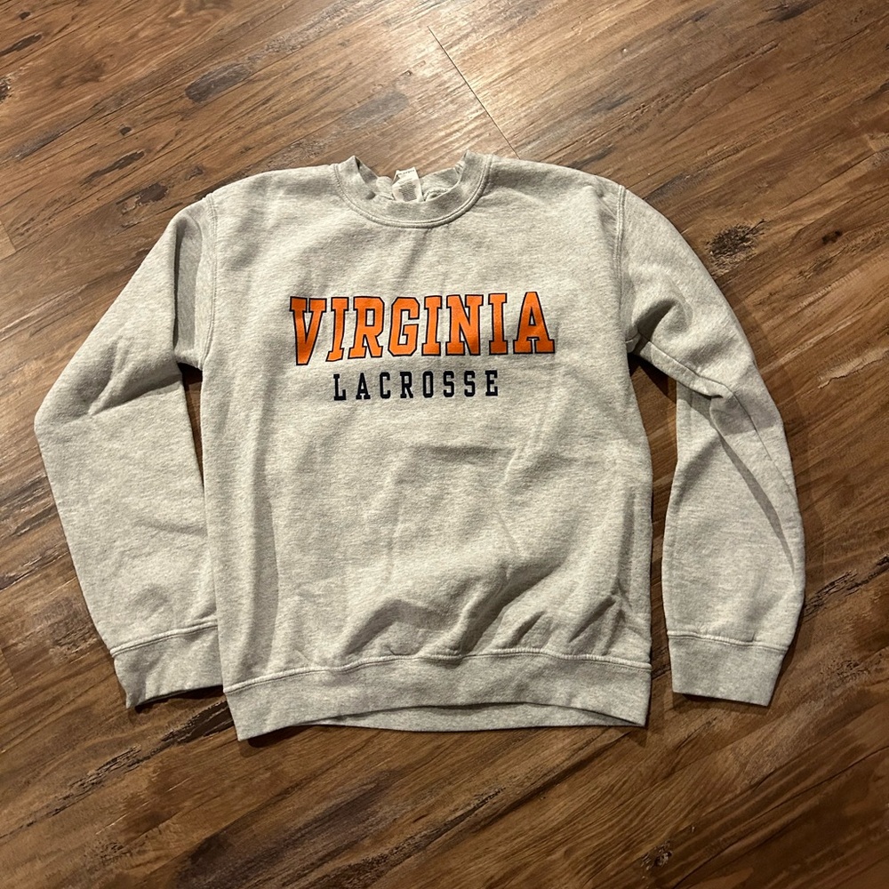 Virginia lacrosse crewneck